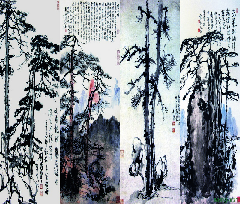 Tranh tứ quý MTQ-037